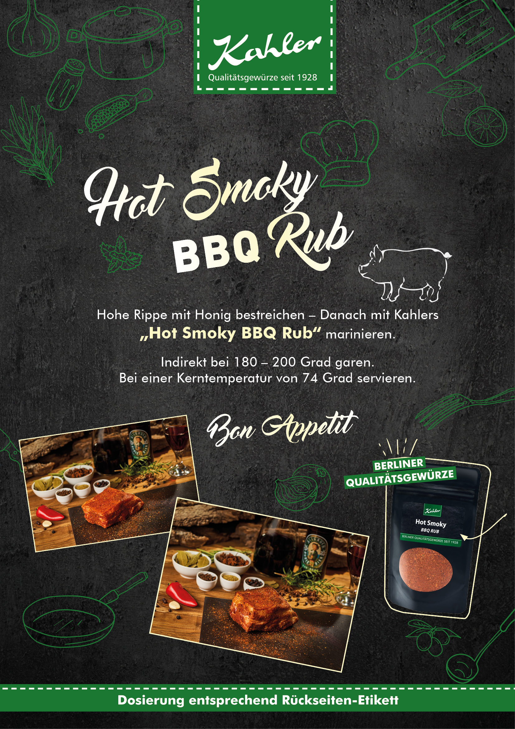 Hot Smoky BBQ Rub